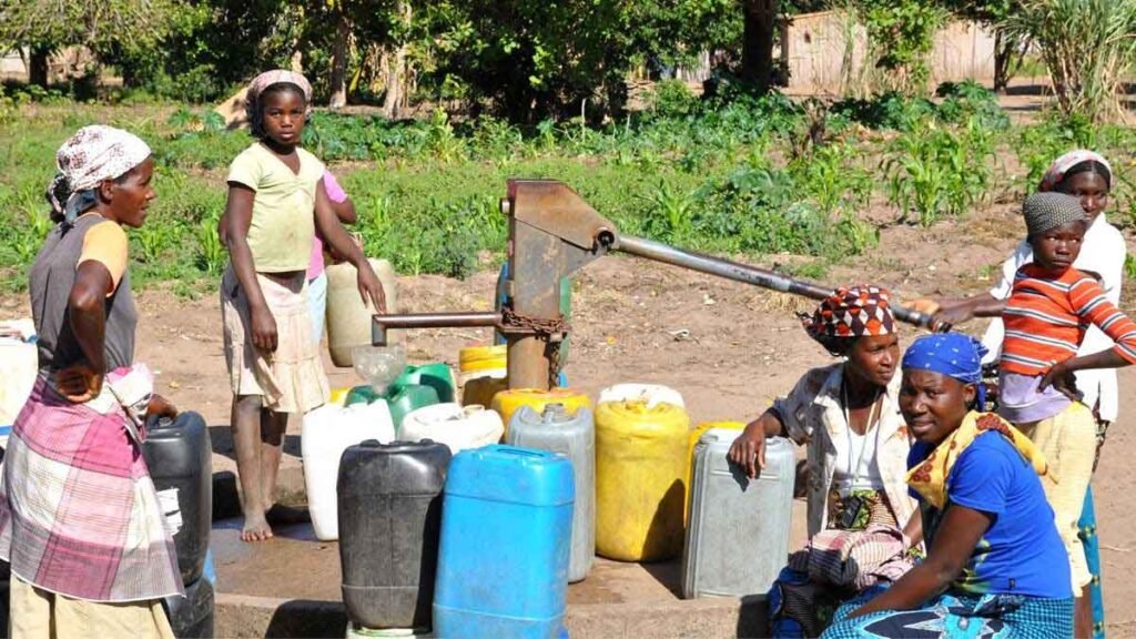 réalisations de forages d'eau