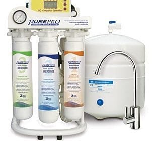 Osmose Inverse RS103TDS mineralisante Haut débit & Contrôle de qualité avec Lampe UV