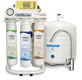 Osmose Inverse RS103TDS mineralisante Haut débit & Contrôle de qualité avec Lampe UV