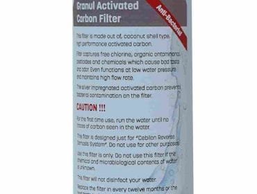 Cartouche Charbon actif AURA Cebilon TWP-101M