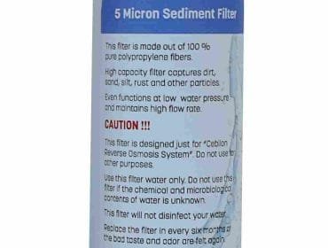 Cartouche Sédiment 1 micron AURA Cebilon TWP-101M