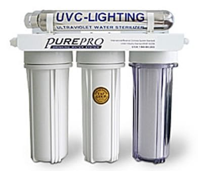 Purificateur 3 blocs avec lampe ultra violette (UV401)